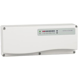 Golvvärme controller 8-kanals - m. Pumprelä - trådlös